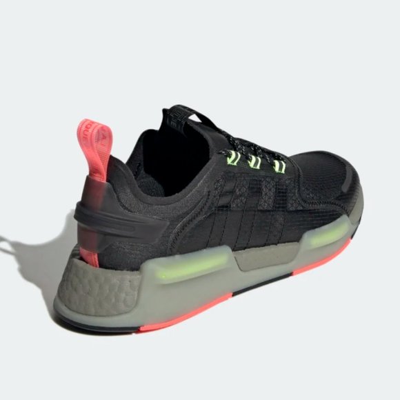 NIB ADIDAS NMD_V3 SHOE Sneaker GW3064 NMD V3 Black Green M 11 MP: $160 main image 8